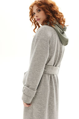 Пальто Golden Valley 7139-1 серый  фото 7