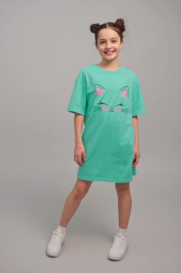 Туника оверсайз для девочки Happyfox