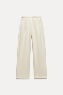 STRAIGHT PLUSH TROUSERS - Zara фото 17