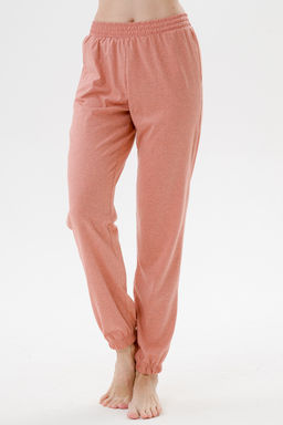 Брюки женские из кулирки на резинке оранж - Амадэль фото 2