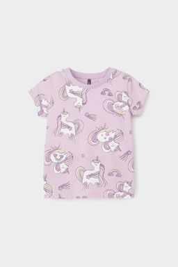 Crockid _ КР 302326/ледяная орхидея,единороги к539 фуфайка (футболка) для дев  фото 5