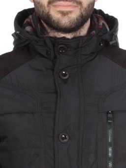 J83010 BLACK Куртка мужская зимняя NEW B BEK (150 гр. синтепон) - Фабричный китай фото 10