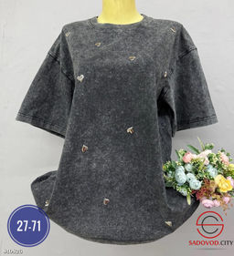 Футболка женская из хлопка