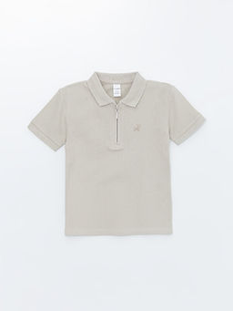 Polo Yaka Nak??l? Erkek Bebek Ti??rt ve ?ort 2li Tak?m - Waikiki фото 2