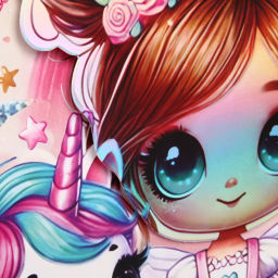 Пакет подарочный "Моя единорожка" 26*32*10 см