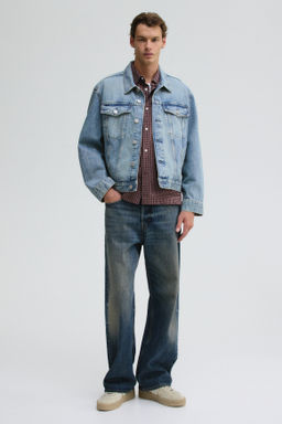 Cazadora trucker en denim - H&m фото 5