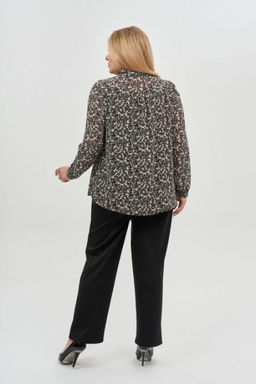 Блуза Luxury Moda 1069 черно-белый