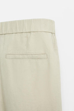 100% LINEN TROUSERS - Zara фото 10