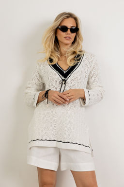 SS-2645 джемпер женский молоко