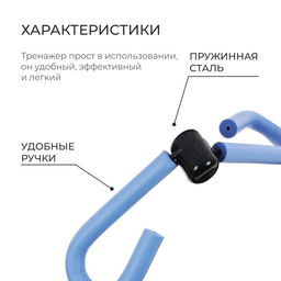 Тренажёр Thigh Master для укрепления мышц груди и бёдер, цвет МИКС