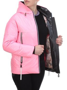 8278 PINK Куртка демисезонная женская BAOFANI (100 гр. синтепон) - Fashion фото 8