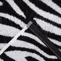 Полотенце махровое Этель ЧБ Зебра, пестроткань, 30х60 см  фото 3