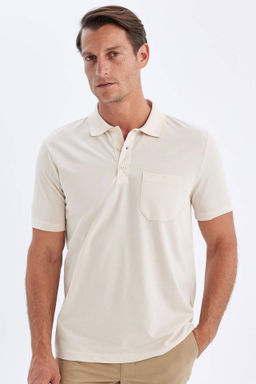 Regular Fit Basic Duz K?sa Kollu Pike Polo Tisort - Defacto фото 3