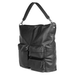 8246-2 black, Женская кожаная сумка, Barcelo Biagi