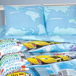 Суперкар 1,5 сп. Комплекты постельного белья-Поплин детский - Артпостель фото 2