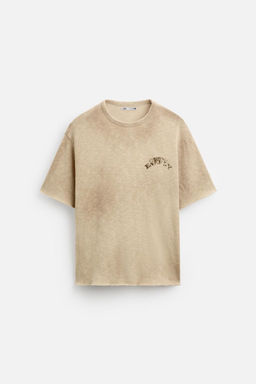 SLOGAN PRINT KNIT T-SHIRT - Zara фото 6