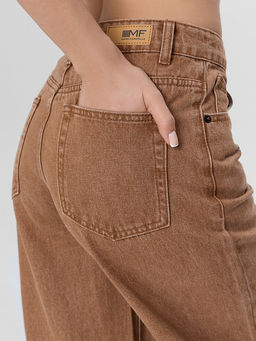 Джинсы женские коричневые - Mark formelle фото 6