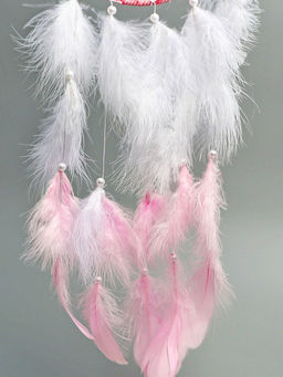 Ловец снов амулет Сердце в круге, d=16 см, 60?16 см, МИКС