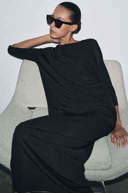OVERSIZED PLAIN KNIT TOP - Zara фото 2