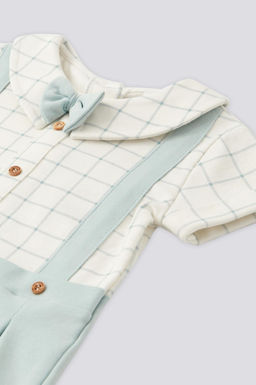 Комбинезон с воротником-поло для маленьких мальчиков Неожиданная скидка в корзине