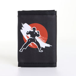 Кошелёк детский на липучке «Выбражулька», чёрный