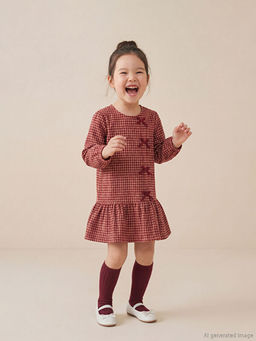 Fiyonk Detayl? K?z ?ocuk Elbise