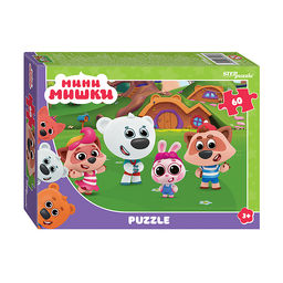 Пазлы 60 "Мини мишки" (0+ Медиа)