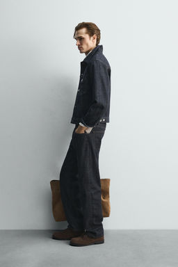 LIMITED EDITION RELAXED STRAIGHT-LEG JEANS - Zara фото 4