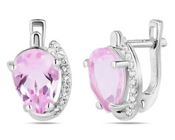 Серьги, морганит, Эдда