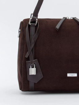 Сумка 8023-1S coffee Velina Fabbiano-Safenta