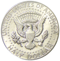 1/2 доллара (50 центов) 1967 года США
