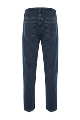 TRENDYOL MAN Mavi %100 Pamuk Kahve Tintli Relax Fit Boyfriend Jeans Kot Pantolon TMNAW23JE00074 - Trendyolmilla фото 8