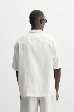 100% LINEN SHIRT - Zara фото 4