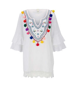 Туника, бело-пестрая - Ashley brooke фото 2