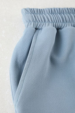 TRENDYOL MAN Mavi Regular/Normal Kesim Dokulu Basic Sort & Bermuda TMNSS25SR00022 - Trendyolmilla фото 3