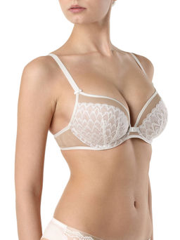 CONTE Бюстгальтер Venus TB1075 с эффектом push-up приглушенно-белый - Conte elegant фото 2