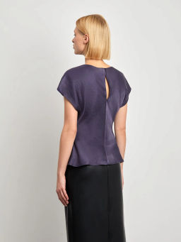 Блузка приталенного кроя - Emka фото 4