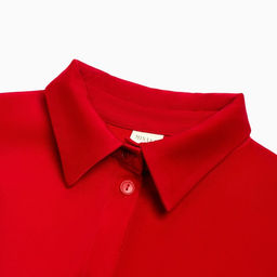 Костюм женский (рубашка, брюки) MINAKU: Silk pleasure, размер 52, красный