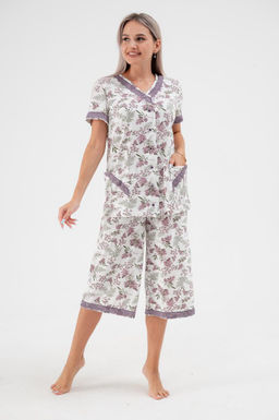 Пижама женская из кулирки Ворожея укроп макс - Амадэль фото 2