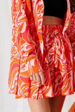 Комплект 2х предметный( блузка+шорты) - Elletto фото 6