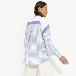 Свитшот комбинированный Всплеск эмоций (blue) - Charutti фото 5