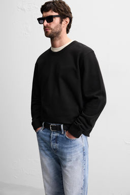 BASIC CREW NECK SWEATSHIRT - Zara фото 5