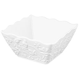 Салатник 16*16*8 см 1 л "Птички на ветке" квадратный