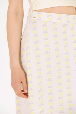 U. S. Polo Assn Женская тканая юбка цвета экрю - U.s. polo assn фото 5