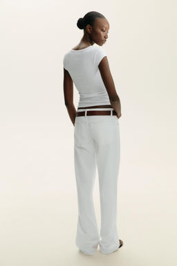 COTTON MODAL T-SHIRT - Zara фото 26
