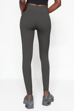 TRENDYOLMILLA Siyah Seamless/Dikissiz Tam Boy Orme Spor Tayt TWOAW20TA0071  фото 5