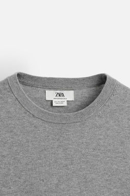 LIMITED EDITION COTTON BLEND KNIT T-SHIRT - Zara фото 5