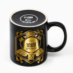 Кружка керамическая Дорого внимание «Лучший дед», 300 мл, чёрная