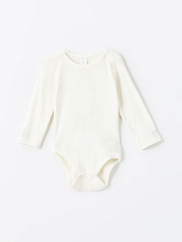 Uzun Kollu Basic Erkek Bebek ??t??tl? Body ve Pantolon 2li Tak?m - Waikiki фото 2