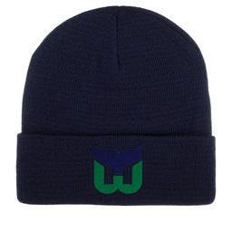 Шапка AMERICAN NEEDLE арт. 21019A-HAW Hartford Whalers Cuffed Knit NHL (темно-синий)
